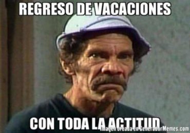 memes del regreso de vacaciones