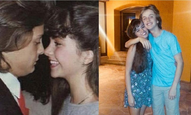 Lucero y Luis Miguel en Fiebre de Amor y Corina Acosta en la serie