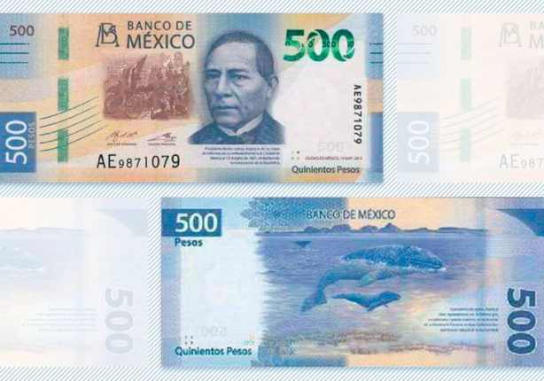 Billete de 500 pesos