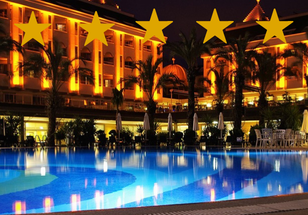 estrellas de los hoteles