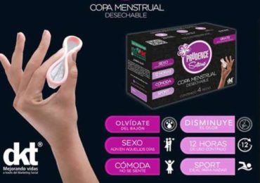 Copa menstrual desechable