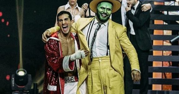 Paul Stanley y Rommel Pacheco