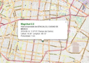 Sismo en la Narvarte