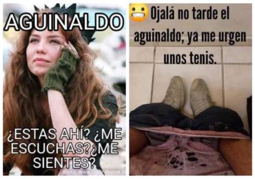 memes del aguinaldo