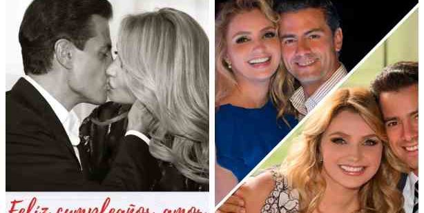 fotos de amor de Angélica Rivera