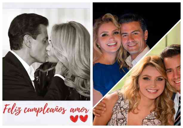 fotos de amor de Angélica Rivera