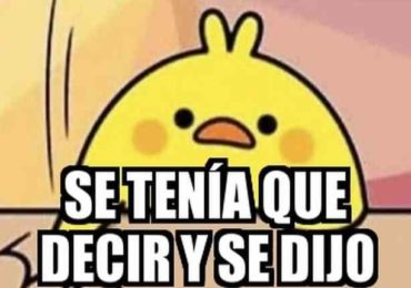memes se tenía que decir y se dijo
