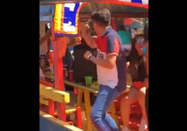 video de joven ahogado