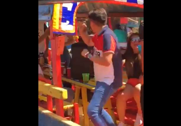 video de joven ahogado