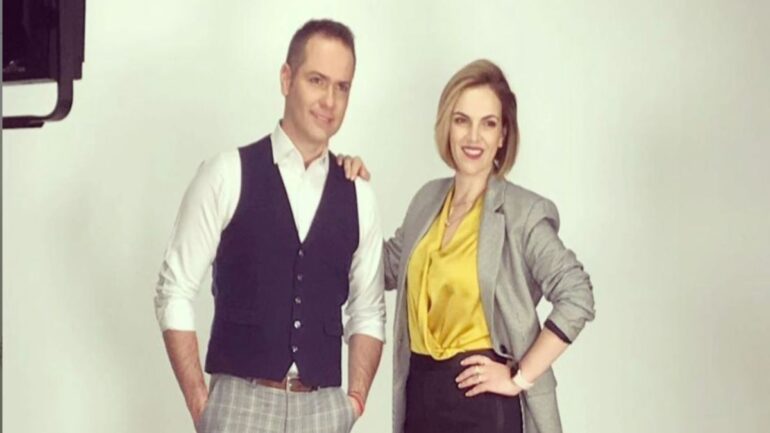 Hiram Hurtado y Pamela Cerdeira