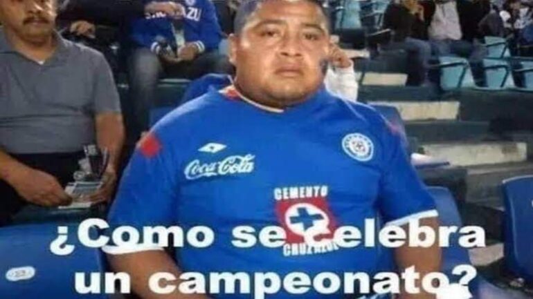 memes del Cruz Azul