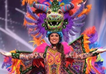 Traje típico de Andrea Meza