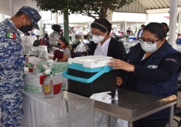 Vacunación en Tecámac