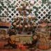 Mesa de dulces vintage